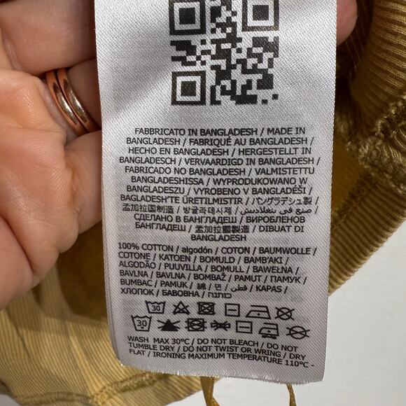 Guess Tan Cropped Tank Top Sz L - Picture 6 of 11